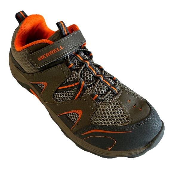 Merrell Trail Chaser Women 6.5  Hiking Trail ShoeBrown Orange Shoes MY57109 - Picture 1 of 11